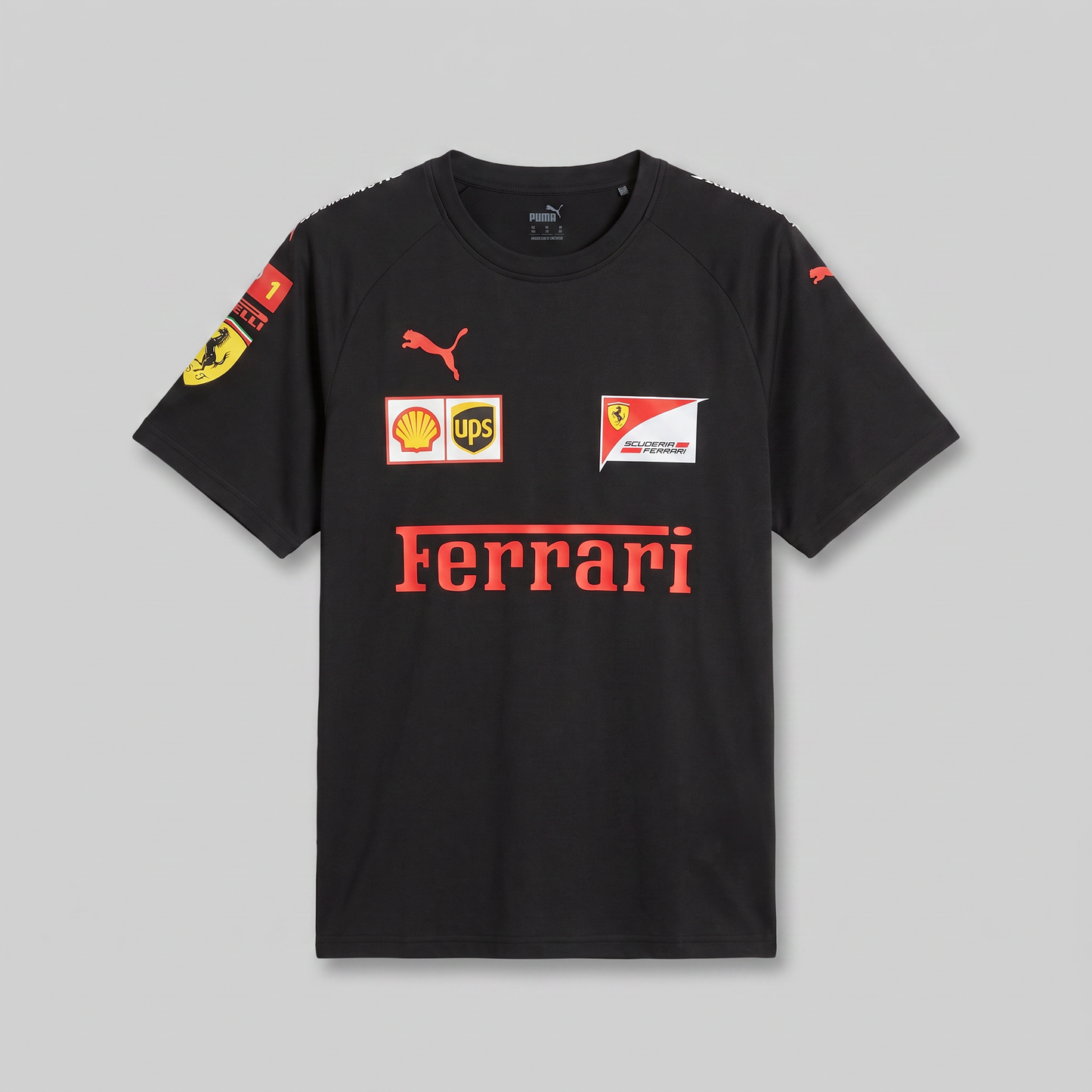 Scuderia Ferrari Heritage Noir Tshirt