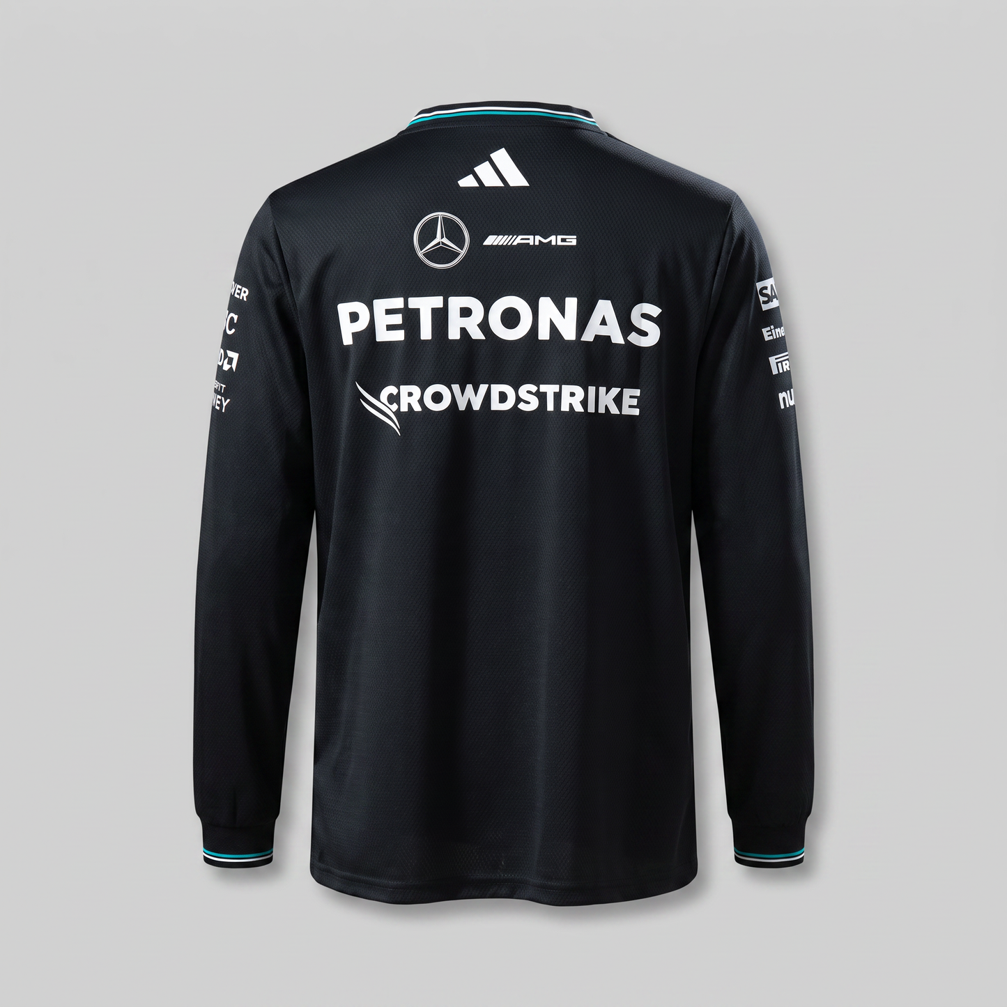 Mercedes-AMG Team Tshirt Noir Manches Longues